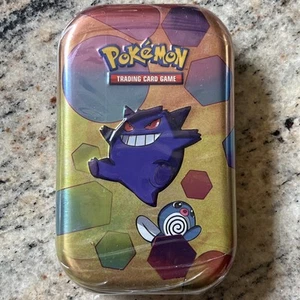 Pokémon TCG - Scarlet & Violet 151 Mini Tin Gengar & Poliwag - Brandneu Sealed - Bild 1 von 6