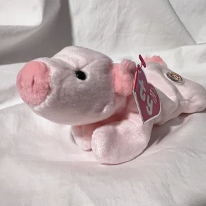 Ty Beanie Baby SQUEALER THE Pig BBOC Release Plush Stuffed Toy - Picture 1 of 3