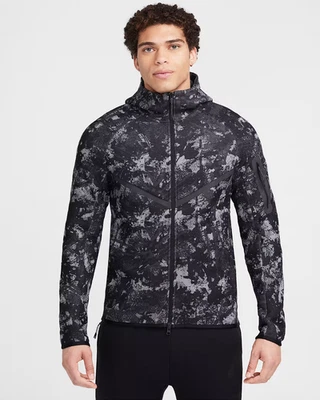 Men’s M Nike Sportswear Tech Fleece Windrunner Full Zip Hoodie HV5055-060 $145 - Image 1 of 4