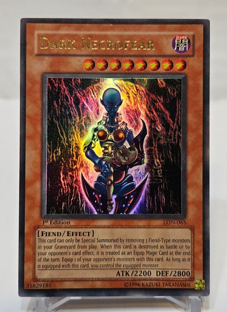 Yu-Gi-Oh! TCG Dark Necrofear Individual Collectible Card Game