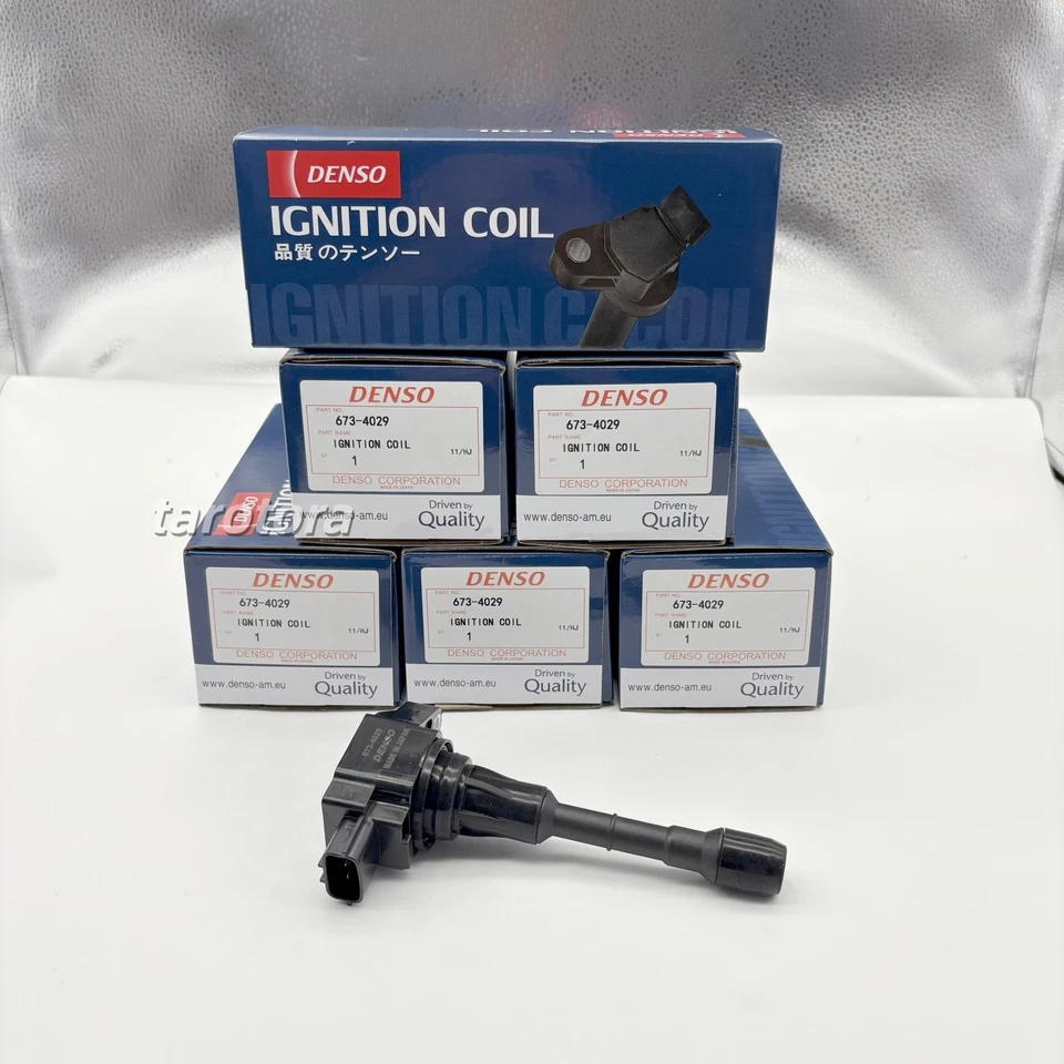 6* DENSO Ignition Coils 22448-JA10C UF550 for 3.5L Nissan Maxima Murano Infiniti Foto 1 de 4