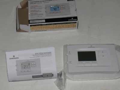 t5 Emerson 1F75C-11PR Programmable Wall Thermostat 1 Heat 1 Cool - Image 1 of 4