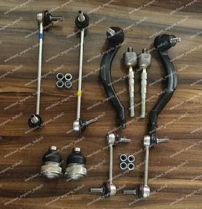 MAHINDRA XUV 500 10 PC SUSPENSION KIT TIE ROD BALL JOINT STABILIZER LINK RACKEND - Picture 1 of 8