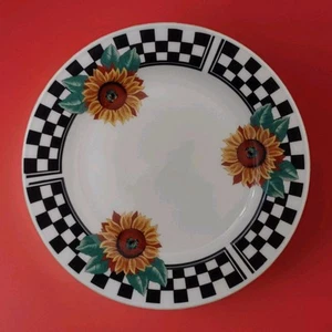 Sunny Collection By B & D Tabletops Unlimited 8" Ceramic Plates - Picture 1 of 4