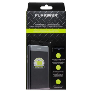 PureGear Steel 360 Vetro Temperato Protezione Schermo per iPhone 15 Pro - Trasparente - Foto 1 di 1