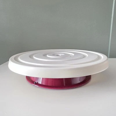 Vintage Probus Plastic Cake Decorating Turntable Made in England - Image 1 of 4