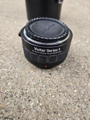Vivitar Series 1 Nikon Auto Focus AFd 2x Teleconverter 7 Element! - Image 1 of 4