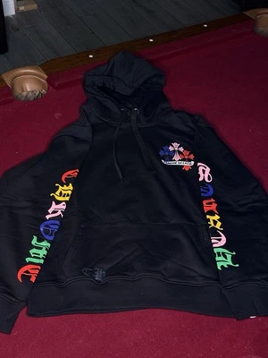 Sudadera con capucha cruzada multicolor Foto 1 de 2