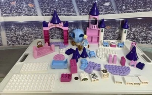 Lego Duplo Bricks 70+ Pieces Disney Cinderella's Castle Carriage Incomplete - Picture 1 of 16