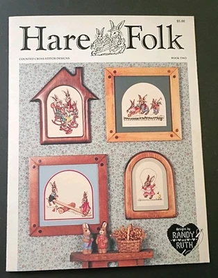 HARE FOLK Counted Cross Stitch Designs Book Two - Image 1 of 2
