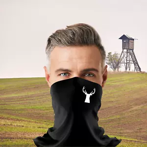 Hals Gamasche Gesichtsbezug waschbar atmungsaktiv weich 4 Wege für Männer Hirsche - Bild 1 von 4