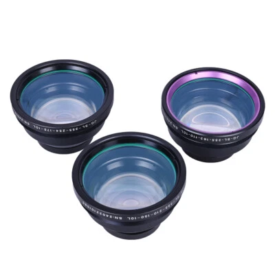 Lente 355nm UV F-theta 70-150mm área de trabajo para máquina láser 3W 5W UV Galvo Foto 1 de 4