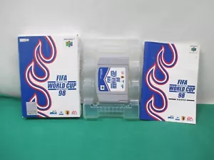 N64 -- FIFA Road to World Cup 98 -- Box. Nintendo 64, JAPAN GAME. Soccer. 20187 - Picture 1 of 12