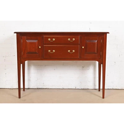 Baker Furniture Style Federal Cherry Wood Sideboard Buffet - Image 1 of 4
