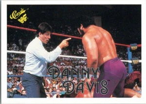 Danny Davis Referee #101 1990 Classic WWF Wrestling Card  - Picture 1 of 2