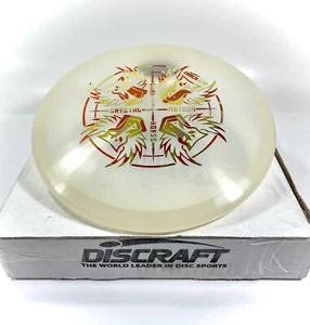 Brodie Smith Disc Golf D4RKHORSEMEN GLO CRYZTAL METEOR DISCRAFT - RED GOLD RARE - Picture 1 of 5