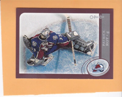 PATRICK ROY 2002-03 O PEE CHEE #1 COLORADO AVALANCHE NM-MT  A1 - Image 1 of 2