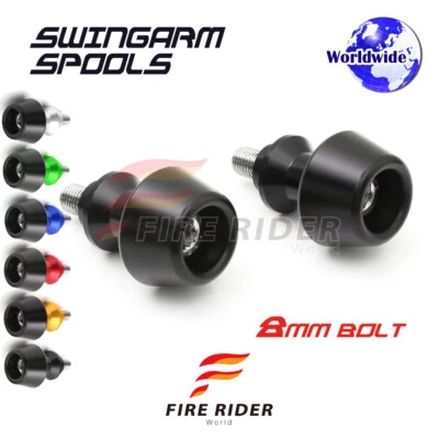 Par de carretes basculantes CNC 6 colores 8 mm para Suzuki DL1000 V-STROM 1000 02-16 12 13 Foto 1 de 3