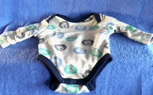 *1700* Baby one piece with lions by Dymples sz 0000 - newborn - Bild 1 von 4