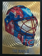 JOSE THEODORE 2002-03 BETWEEN THE PIPES MASKS II ATLANTIC CITY NATIONAL    67653