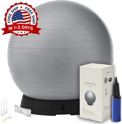 Pelotas De Ejercicios Yoga Balon Para Fitness Hacer Ejercicio Gym Pelota Suiza - Image 1 of 4