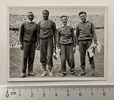 1936 Berlin Collectible Picture Pet Cremer - Jesse Owens - Metcalfe Draper Wykoff