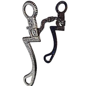 Broca de barril BC Silversmiths de plata esterlina siete vástagos Vaquero con puerto ancho - Imagen 1 de 12