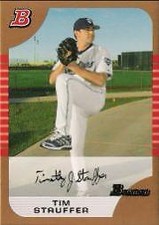 2005 (PADRES) Bowman Draft Gold #10 Tim Stauffer