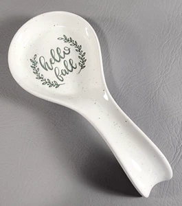 Spoon Rest Ceramic - "Hello Fall" NEW - Picture 1 of 2
