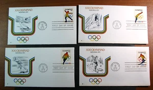 US Stamp FDC Scott# 1695-1698 Olympic Games 1976 Used PL39 - Picture 1 of 1
