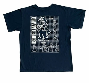 ⭐⭐⭐Super Mario World Nintendo T Shirt Navy 2017 - Adult Size XL - RARE PRINT⭐⭐⭐ - Picture 1 of 6