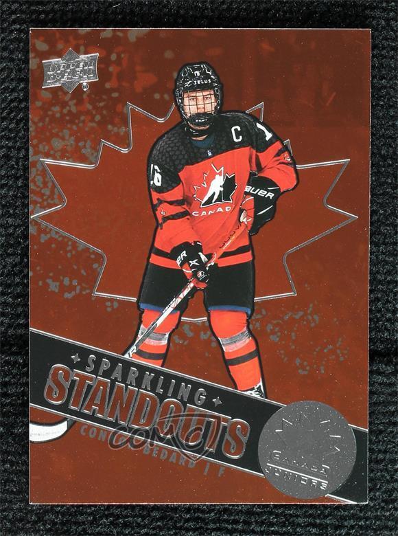 2022 Upper Deck Team Canada Juniors Sparkling Standouts Connor Bedard #SS-34