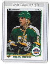 Lot of 10 1990-91 Upper Deck Hockey Rookies - MODANO, Larionov, Desjardins Lumme