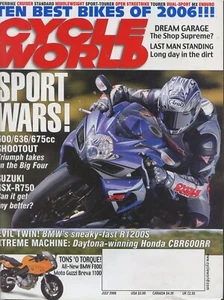 Cycle World July 2006 Volume 45 Issue 7 Magazine - Picture 1 of 2