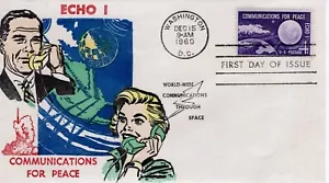 COMMUNICATION FOR PEACE FDC - WASHINGTON, DC 1960 FDC17933 - Picture 1 of 2