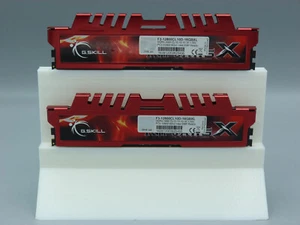 2x 8GB G.SKILL RIPJAWS X F3-12800CL10D-16GBXL 16GB DDR3 1600MHz PC3-12800U PCRAM - Bild 1 von 2