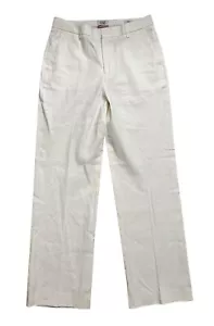 Scotch & Soda Pants Womens Size 29x32 White Linen The Edie High Rise Wide Leg - Picture 1 of 16