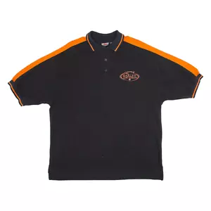Polo Harley Davidson Motocicletas Hombre Negro L - Imagen 1 de 6