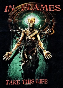 Camiseta In Flames Take This Life 2006 Tour Oficial Doble Lado Yunque Talla Grande - Imagen 1 de 5