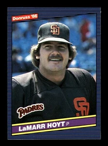 1986 Donruss #139 LaMarr Hoyt San Diego Padres - Picture 1 of 2