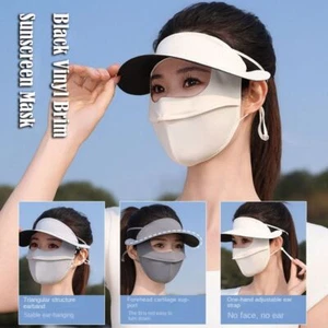 Máscara de protección solar ajustable lazo para oreja máscara de ciclismo moda cubierta facial verano - Imagen 1 de 17