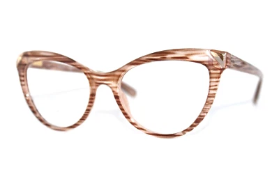 НОВЫЙ SWAROVSKI SK 5268 047 КОРИЧНЕВЫЙ ПОДЛИННЫЙ ОЧКИ ОПРАВА 51-17-140 ММ С ЧЕХЛОМ - Изображение 1 из 4