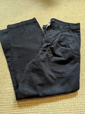 Pantalones chinos largos Walmart para hombre negros edición básica talla 30x 29 caquis ropa de trabajo Foto 1 de 4