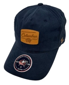 Zephyr NHL Columbus Blue Jackets RARE "Force” 5 Panel Curved Bill ADJ Hat NWT - Picture 1 of 6