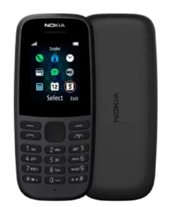 New Nokia 105 Sim Free Unlocked Phone 4th Edition-Black - Picture 1 of 6