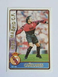 Santi Canizares Real Madrid #94 Mundicromo Fichas de La Liga 1996-97 Legend - Picture 1 of 12