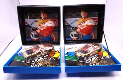 Lot of 2 1/64 Matchbox Super Stars Jeff Burton Gold Rookie 1/8000 READ - Image 1 of 4