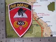    PATCH ,   555 AIRBORNE   , VIETNAM WAR Patch