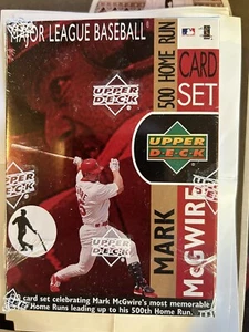 1999 Upper Deck McGWIRE 500 Home Run 30 Card Box Set-Factory Sealed, Free Ship! - Picture 1 of 2
