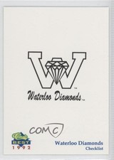 1992 Classic Best Waterloo Diamonds Waterloo Diamonds Team #30